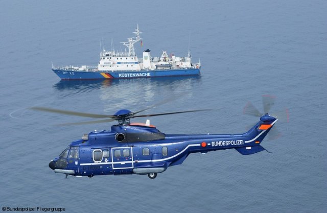 German Bundespolizei orders three Airbus H215 multi role helicopters 640 001