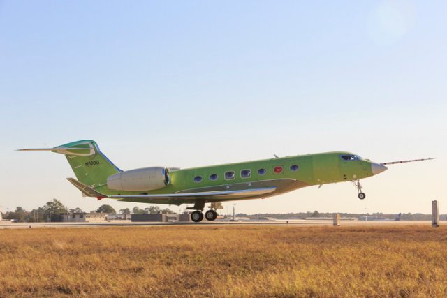 Gulfstream G600 jet aircraft took to the skies 640 001