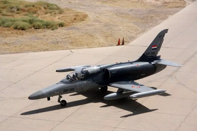 Iraq about to take delivery of first new built Aero L 159 fighter jet 640 001