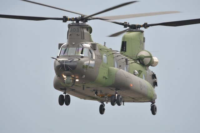 Northrop wins a 9 7 mn contract to fit LAIRCM system on RCAF CH 147F helicopters 640 001