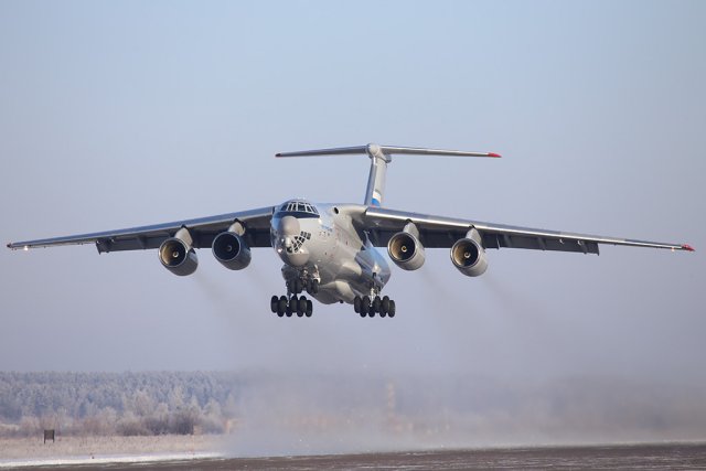 Russia Il 76MD 90A airlifter starts second stage of factory tests 640 001