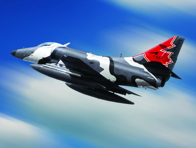 CAE Draken team submits bid for Canada Contracted Airborne Training Services program 640 001