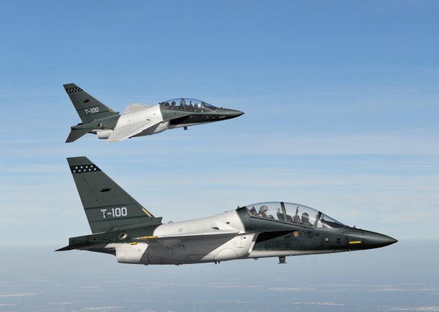 Raytheon ed team offer T 100 advanced jet trainer for USAF TX program 640 001