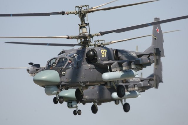 Russi Southern Military District to receive 20 new Ka 52 Alligator attack helicopters in 2016 640 001