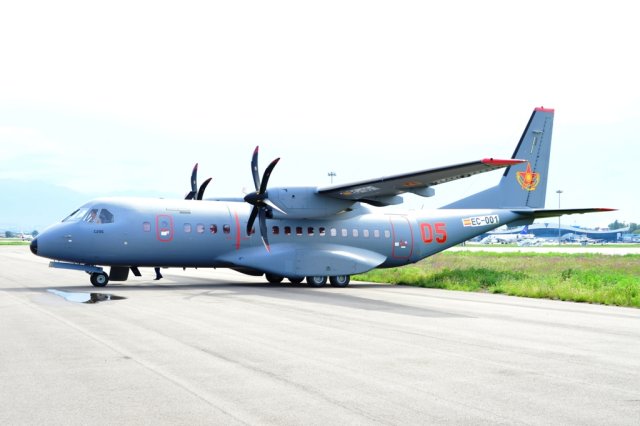 Kazakhstan Air Force receives a fifth C 295 transport aircraft 640 001