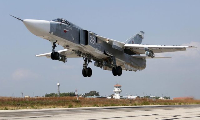 Syrian Air Force reportedly received batch of Su 24M2 bombers from Russia 640 001