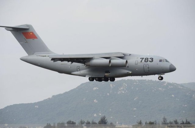 China Y 20 heavy airlifter to be delivered very soon to PLAAF 640 001