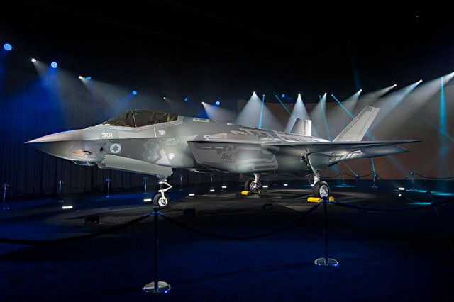 Lockheed Martin officially rolled out first IAF F 35 Adir 640 001