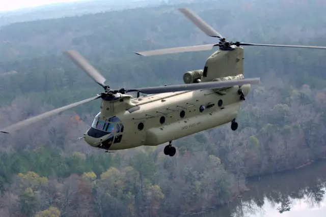 Boeing wins a  896Mn order from US Army for 39 CH 47F Chinook helicopters 640 001