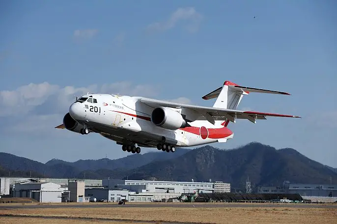 Japan Air Self Defense Force highlights Kawasaki C 2 next gen airlifter 640 002