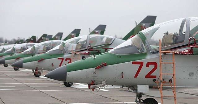 Belarus receives four more Yak 130 advanced jet trainers 640 001