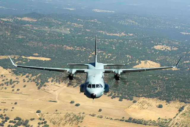 Expal and Airbus move forward with weaponized C295W military airlifter 640 001