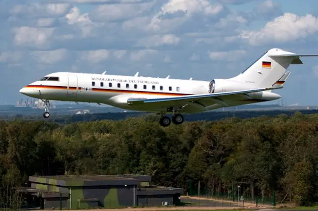 German head of state BG5000 aircraft to be-fitted with Large Aircraft Infrared Countermeasures 640 001