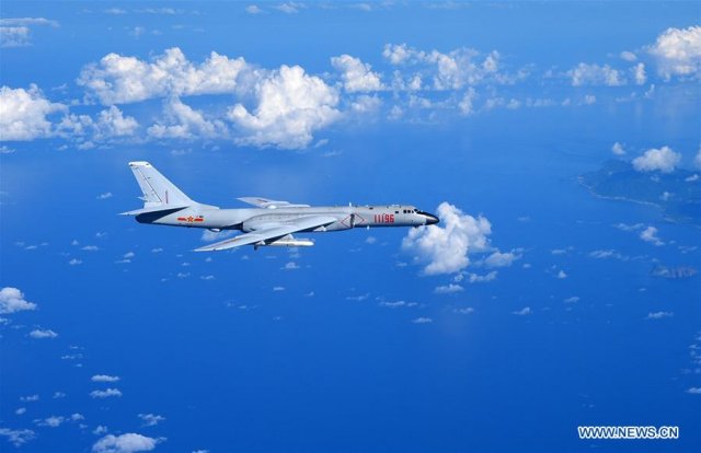 China sends fighter jets and bombers to West Pacific for military drills 640 001