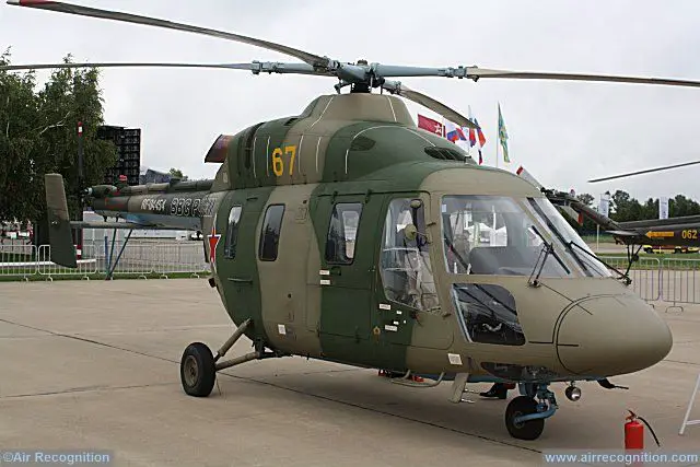 Russia Saratov training base nducts inal batch of five Ansat U training choppers 640 001