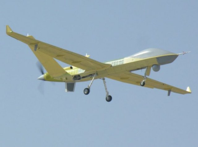 China homemade wing Loong II MALE UAS takes to the sk 640 001