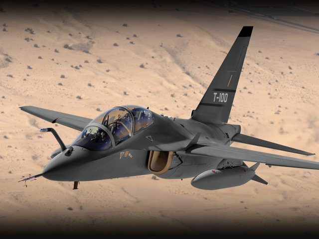 Leonardo back in USAF T X competition with its T 100 jet trainer 640 001