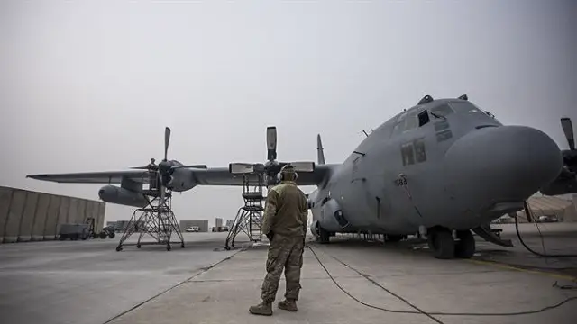 EC 130 Compass Call USAF Afghanistan