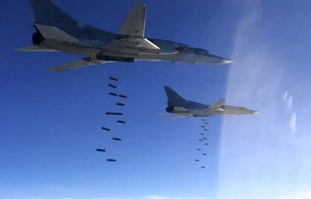 Russian Air Force s Tu 22M3 strategic bombers wipe out Daesh facilities in Syria 640 001