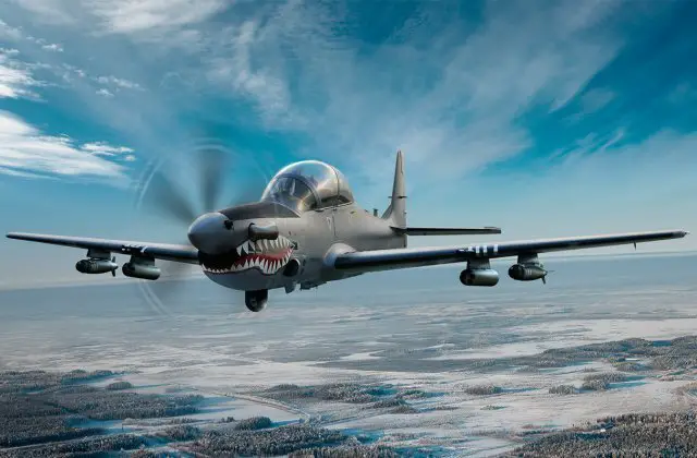 Embraer lands firm order for six Super Tucano light attack and training aircraft 640 001