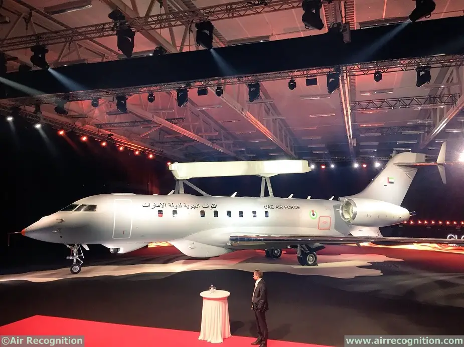 Saab Launches First GlobalEye AEWC Aircraft 1