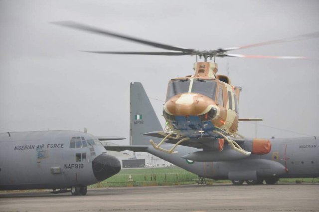 Nigeria commissions another Bell 412 helicopter 640 001