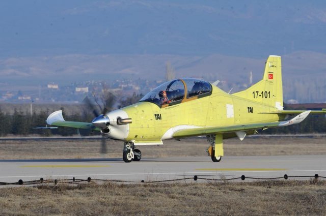 TAI Hurkus training aircraft successfully conducts maiden fligh 640 001