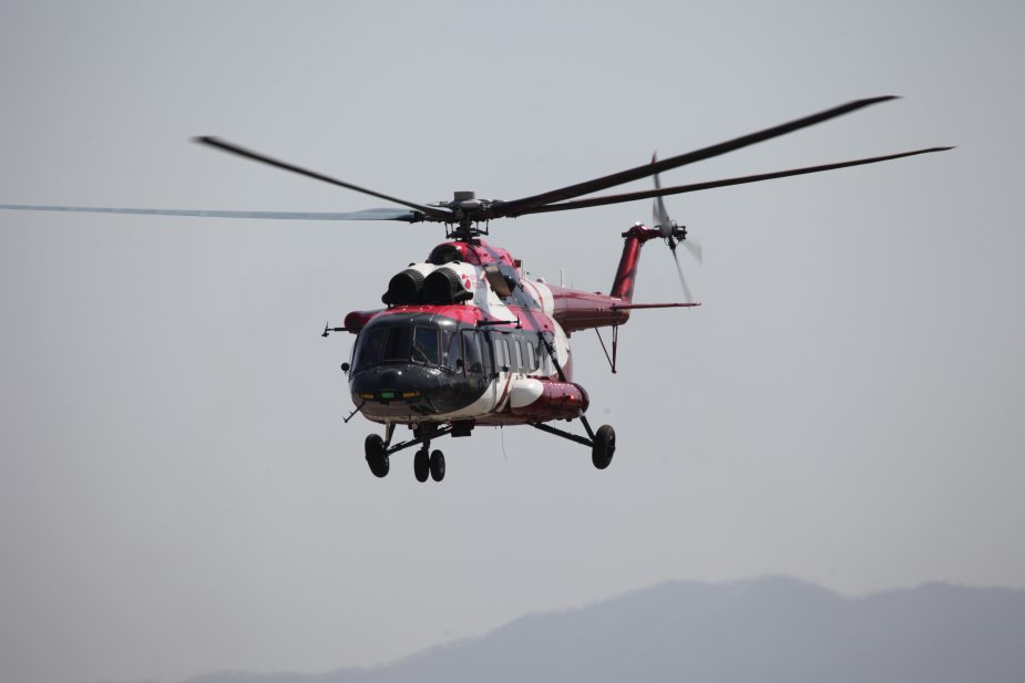 First production Mi 171A2 multirole helicopter completes maiden flight 001