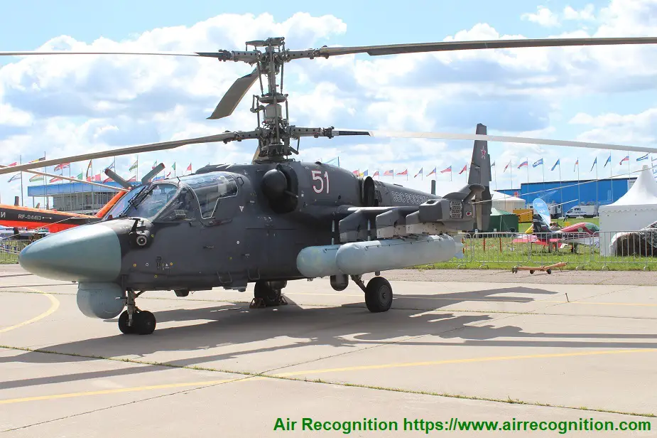 Russia upgrading Ka 52 Alligator attack helicopter v2