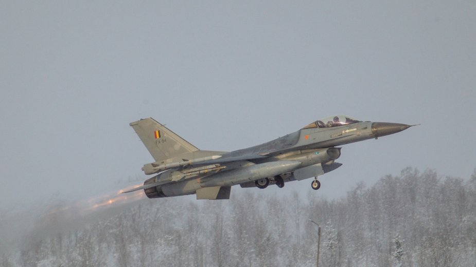 Belgian Air Force takes over Baltic air policing duties in Lithuania 001