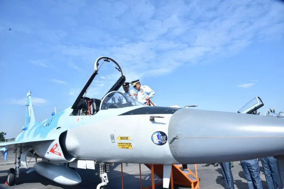 Myanmar Air Force officially inducts new JF 17 fighter jets 001