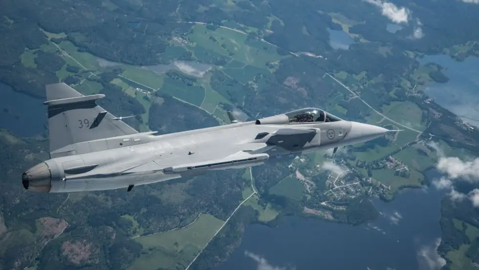 Saab wins new order for Swedish Air Force Gripen E program 001