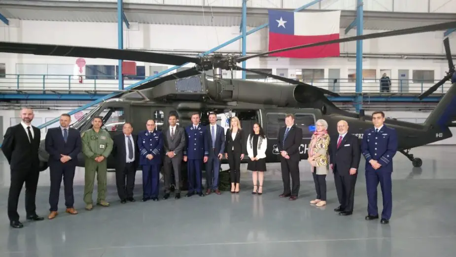 Chilean Air Force receives first three MH 60M multirole helicopters 001