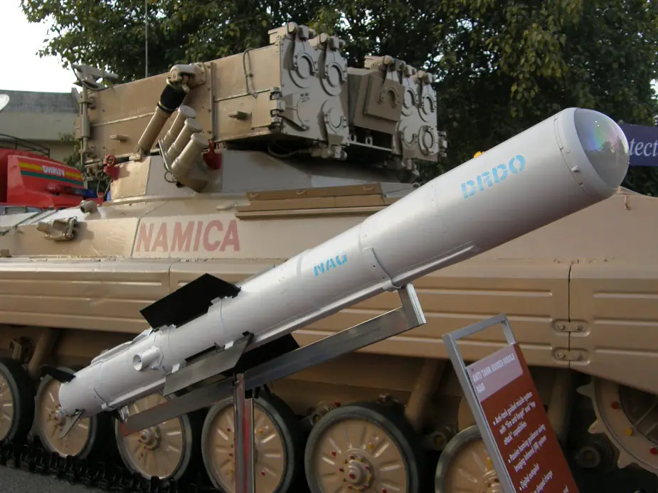 India Successful test for new helina anti armor missile from helicopter