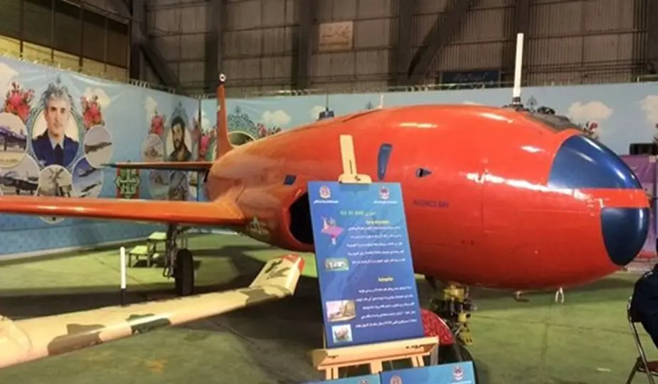 Iran unveiled home made wide body drone with jet engine