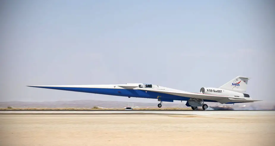 NASAs X 59 Quiet Supersonic Research Aircraft Cleared for Final Assembly 01