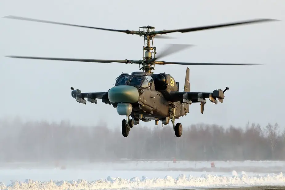 Russian Helicopters plans to sign long term contract for Ka 52M rotorcraft in 2020