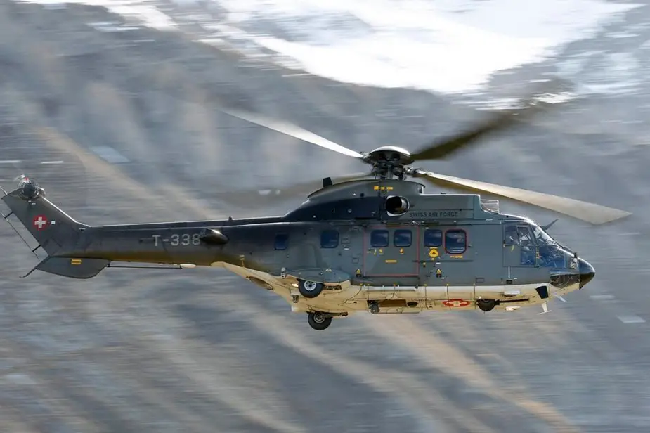 RUAG modernizes eight Swiss Air Force Eurocopter AS532 helicopters