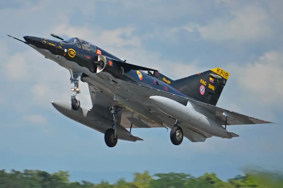 Colombia to replace its aging Kfir fighters