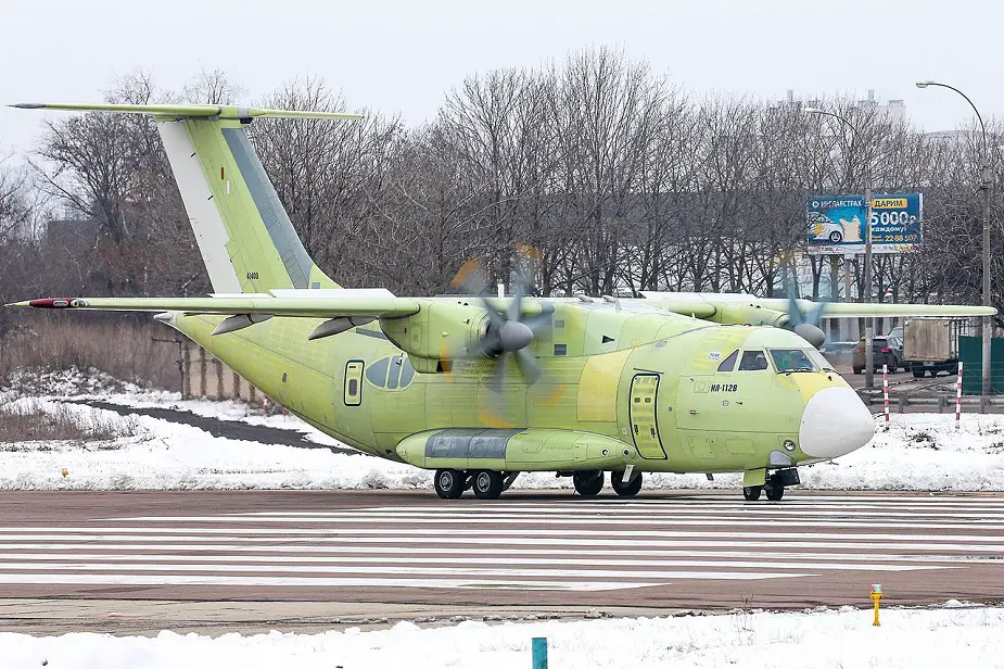 Il 112V military transport aircraft will make its second flight early in 2020