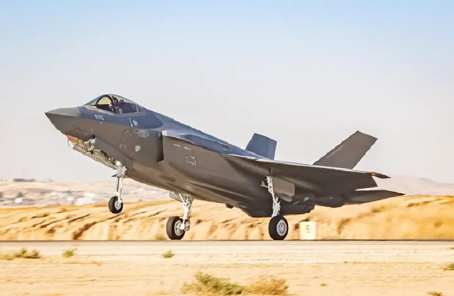 Israel Air Force receives 2 new F 35 Adir fighter jets