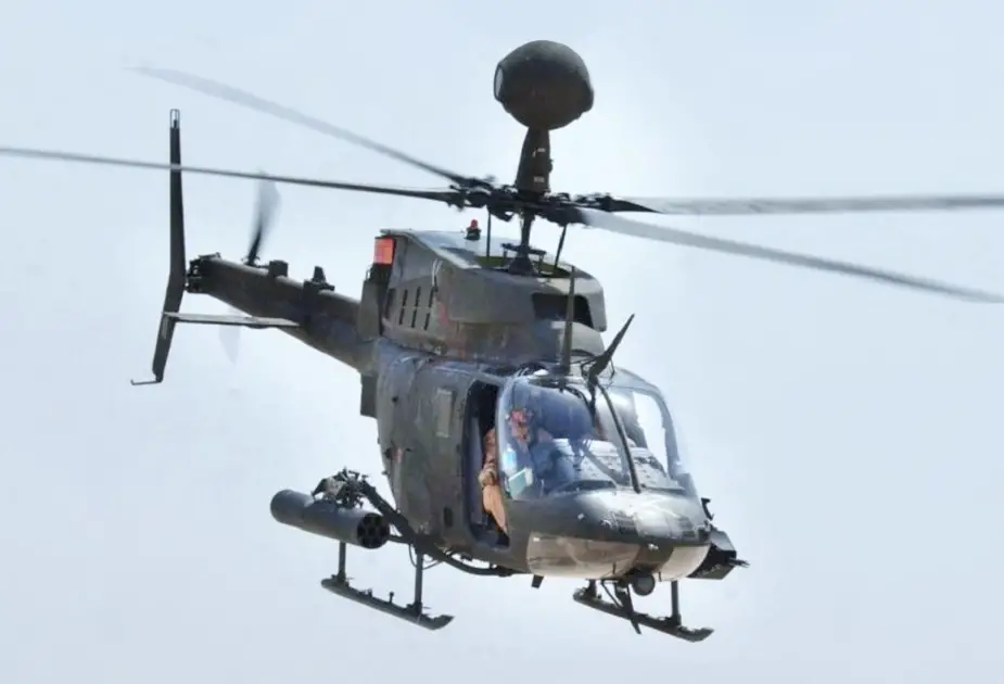 Greece recieved 70 Bell OH 58D Kiowa helicopters