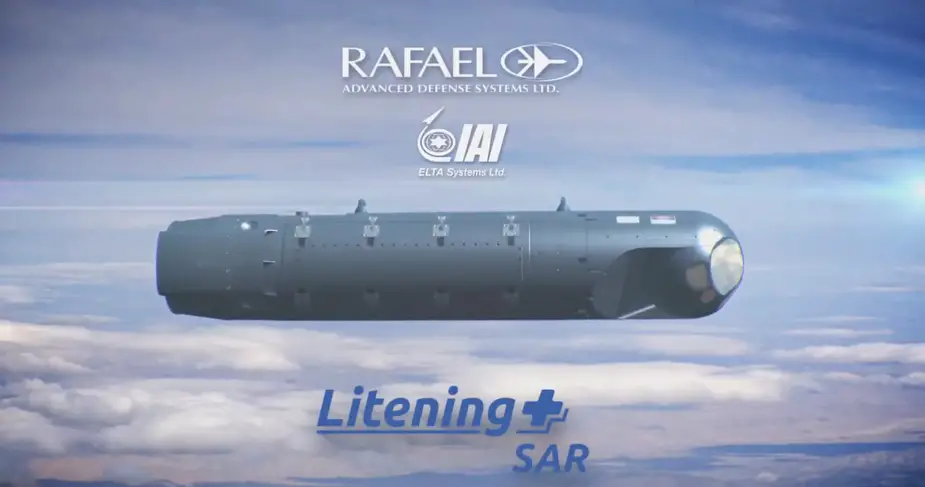Rafael unveils a unique SAR feature for its Litening and Reccelite EO pods II