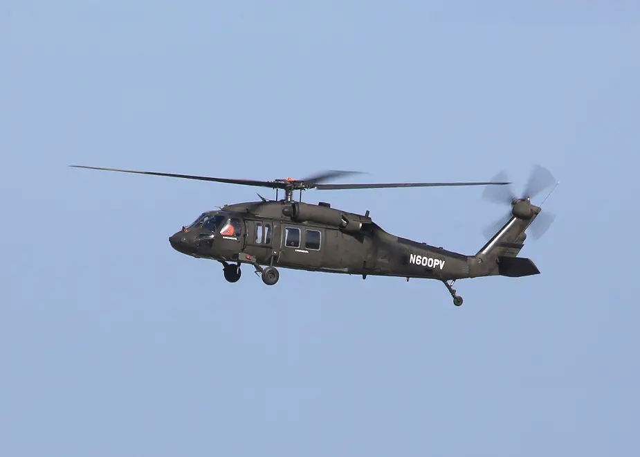 Sikorsky Black Hawk first flight using newest Fly By Wire technology