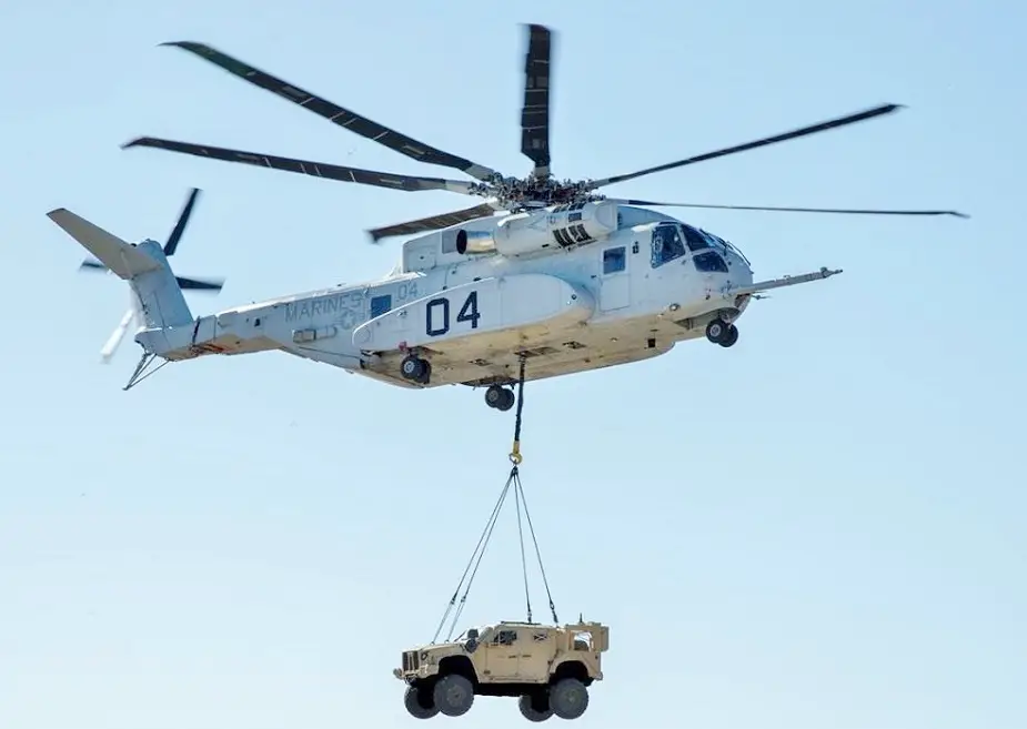 Sikorsky awarded contractfor 12 CH 53K heavy lift helicopters for US Navy