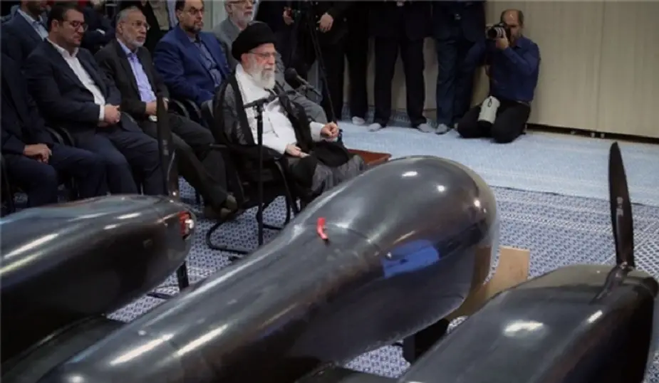 Iran displays new twin engine drone