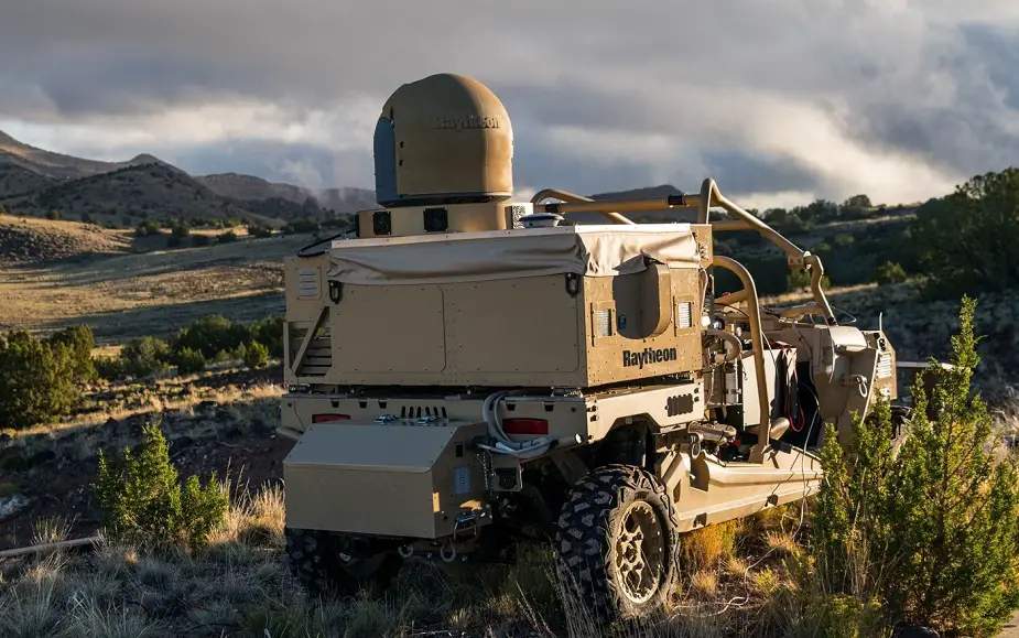 Raytheon delivers first laser counter UAS System to US Air Force02