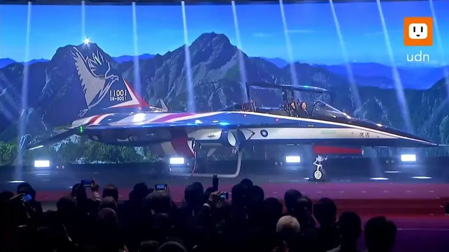 Taiwan unveils new advanced jet trainer prototype