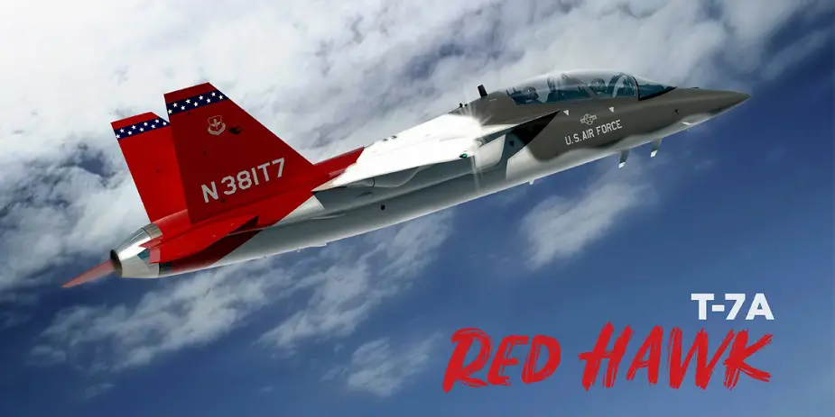US Air Force announces newest trainer aircraft T 7A Red Hawk