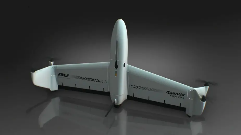 AeroVironment unveils Quantix Recon fully automated hybrid VTOL UAS 01